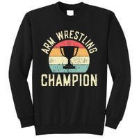 Arm Wrestling Champion Tall Sweatshirt