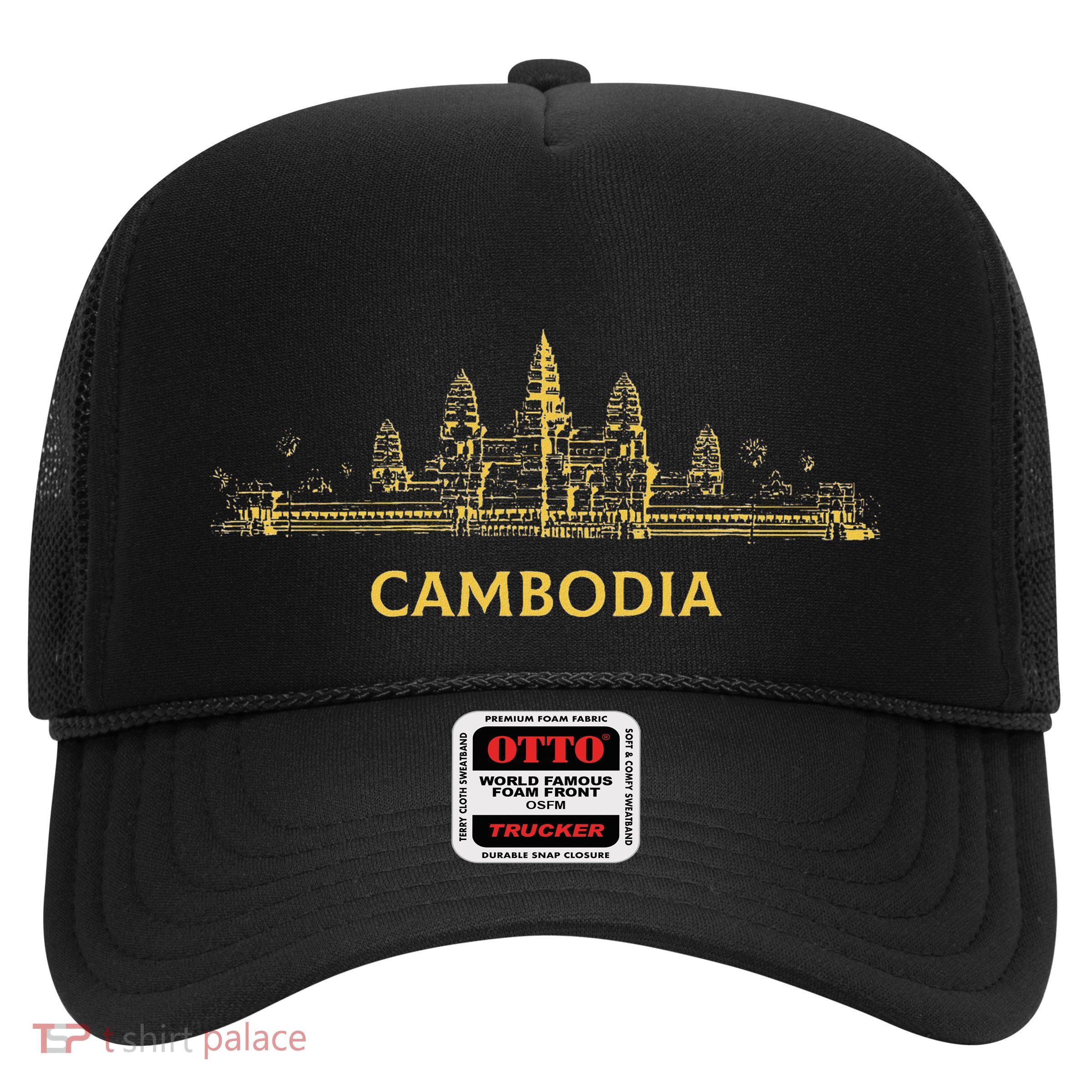 Angkor Wat Cambodian Khmer Cambodian Trucker Hat