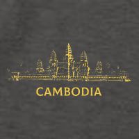 Angkor Wat Cambodian Khmer Cambodian Vector Backpack