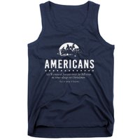 Americans WeLl Cross A Frozen River (WeVe Done It Before) Tank Top