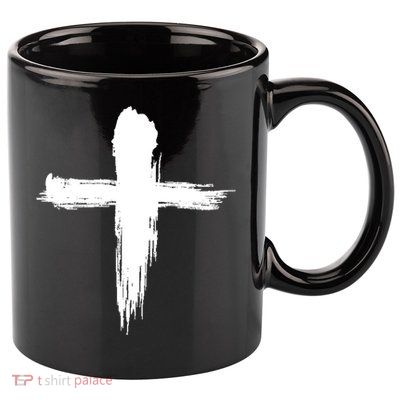 Ash Wednesday Christian Lent Cross Blessing Holy Week Gift 11oz C Handle Ceramic Mug
