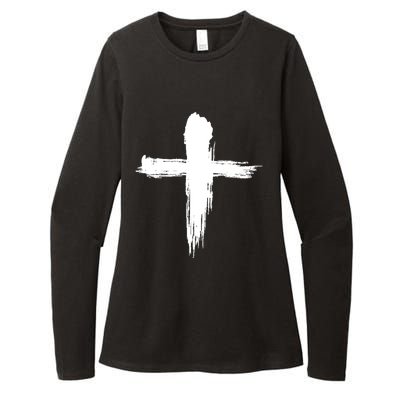 Ash Wednesday Christian Lent Cross Blessing Holy Week Gift Womens CVC Long Sleeve Shirt