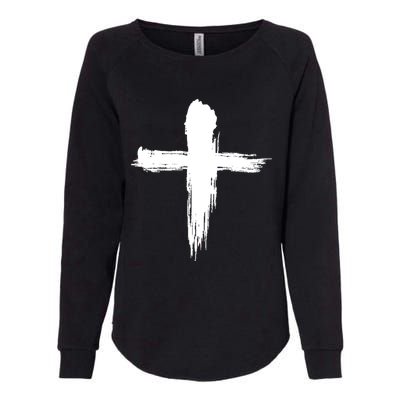 Ash Wednesday Christian Lent Cross Blessing Holy Week Gift Womens California Wash Sweatshirt