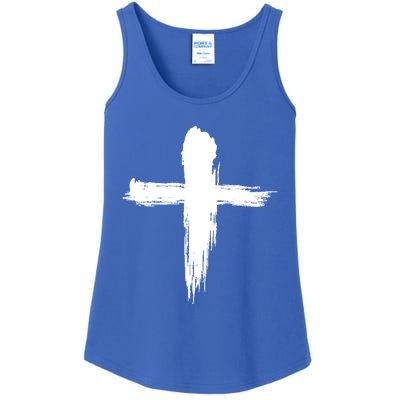 Ash Wednesday Christian Lent Cross Blessing Holy Week Gift Ladies Essential Tank