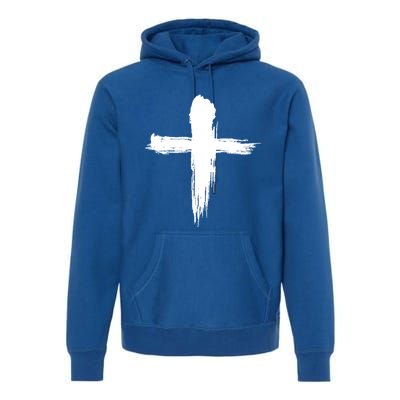 Ash Wednesday Christian Lent Cross Blessing Holy Week Gift Premium Hoodie