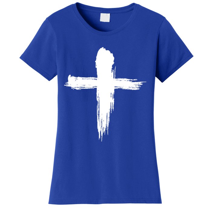 Ash Wednesday Christian Lent Cross Blessing Holy Week Gift Women's T-Shirt