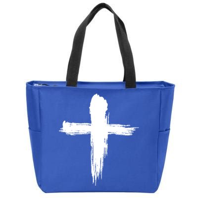 Ash Wednesday Christian Lent Cross Blessing Holy Week Gift Zip Tote Bag