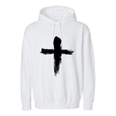 Ash Wednesday Christian Lent Cross Blessing Holy Week Gift Garment-Dyed Fleece Hoodie