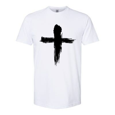 Ash Wednesday Christian Lent Cross Blessing Holy Week Gift Softstyle CVC T-Shirt