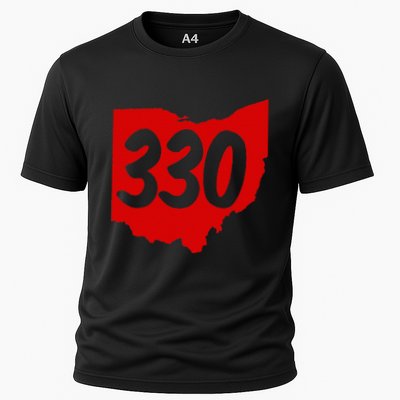Akron Warren Canton Youngstown Ohio 330 Area Code Performance Shirt