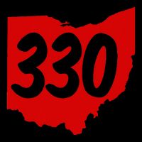 Akron Warren Canton Youngstown Ohio 330 Area Code Drawstring Bag
