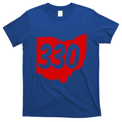 Akron Warren Canton Youngstown Ohio 330 Area Code T-Shirt