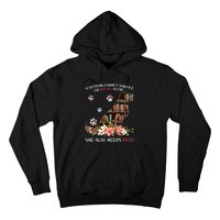 A Woman Cannot Survive On Books Alone She Also Needs Dogs Hoodie