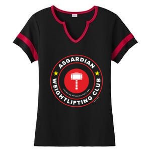 Asgardian Weightlifting Club Ladies Halftime Notch Neck Tee