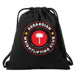 Asgardian Weightlifting Club Drawstring Bag