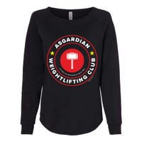 Asgardian Weightlifting Club Womens California Wash Sweatshirt