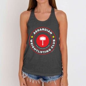 Asgardian Weightlifting Club Women's Knotted Racerback Tank