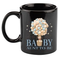 Aunt We Can Bearly Wait Baby Shower Bear Family Matching 11oz C Handle Ceramic Mug