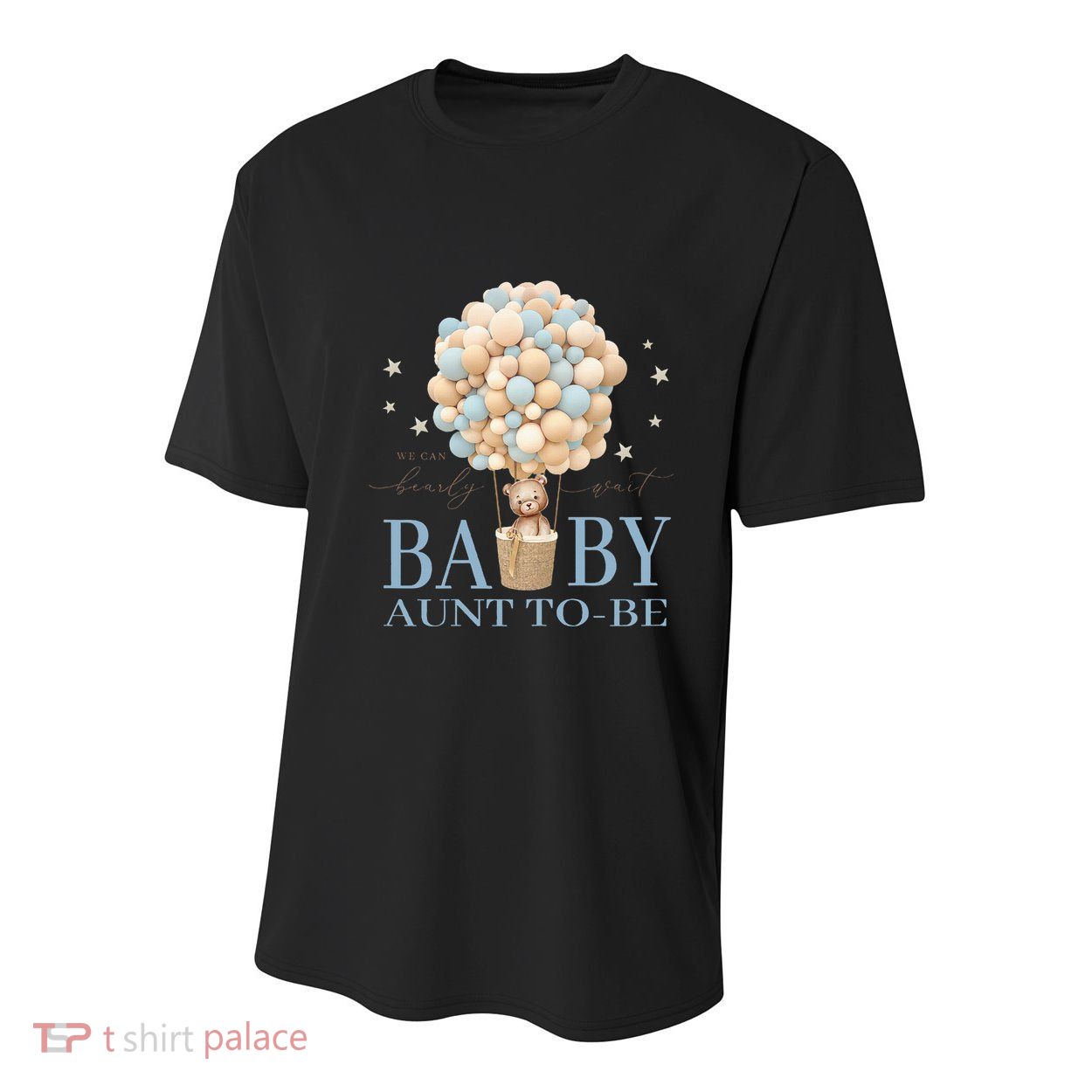 Aunt We Can Bearly Wait Baby Shower Bear Family Matching Youth Performance Sprint T-Shirt