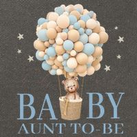 Aunt We Can Bearly Wait Baby Shower Bear Family Matching Cotton Canvas Backpack