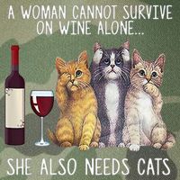 A Woman Cannot Survive On Wine Alone She Also Needs Cat Legacy Tie Dye Trucker Hat