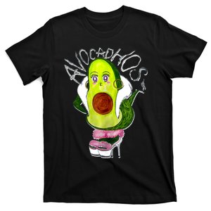 Avocado Woman Drawing T-Shirt