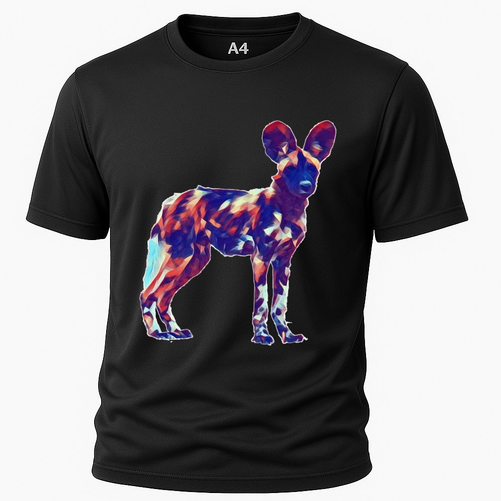 African Wild Dog Cooling Performance Crew T-Shirt