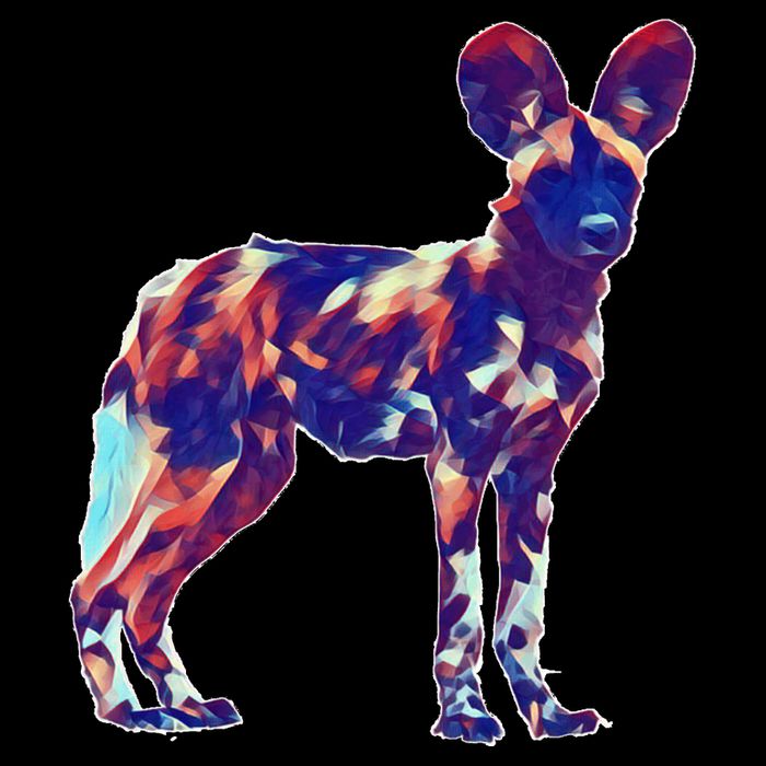 African Wild Dog Cooling Performance Crew T-Shirt