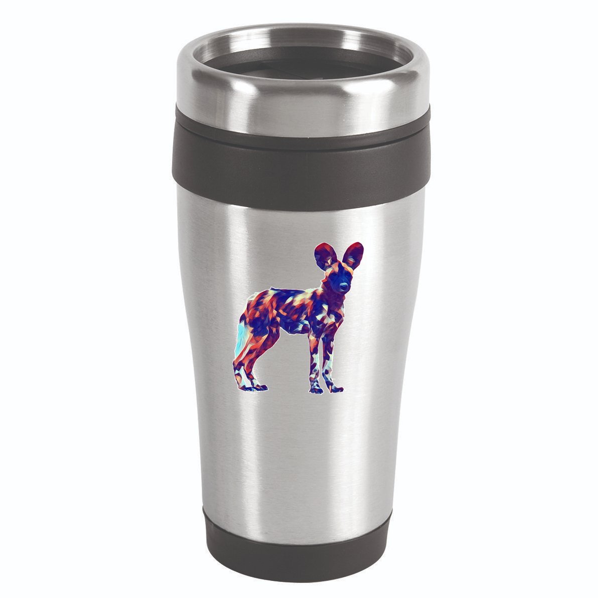 African Wild Dog 16oz Travel Tumbler