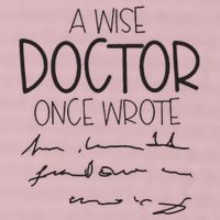 A Wise Doctor Once Wrote 25L Jumbo Tote