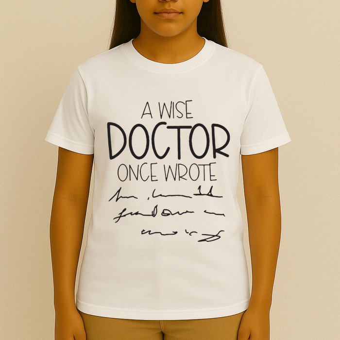 A Wise Doctor Once Wrote T-Shirt