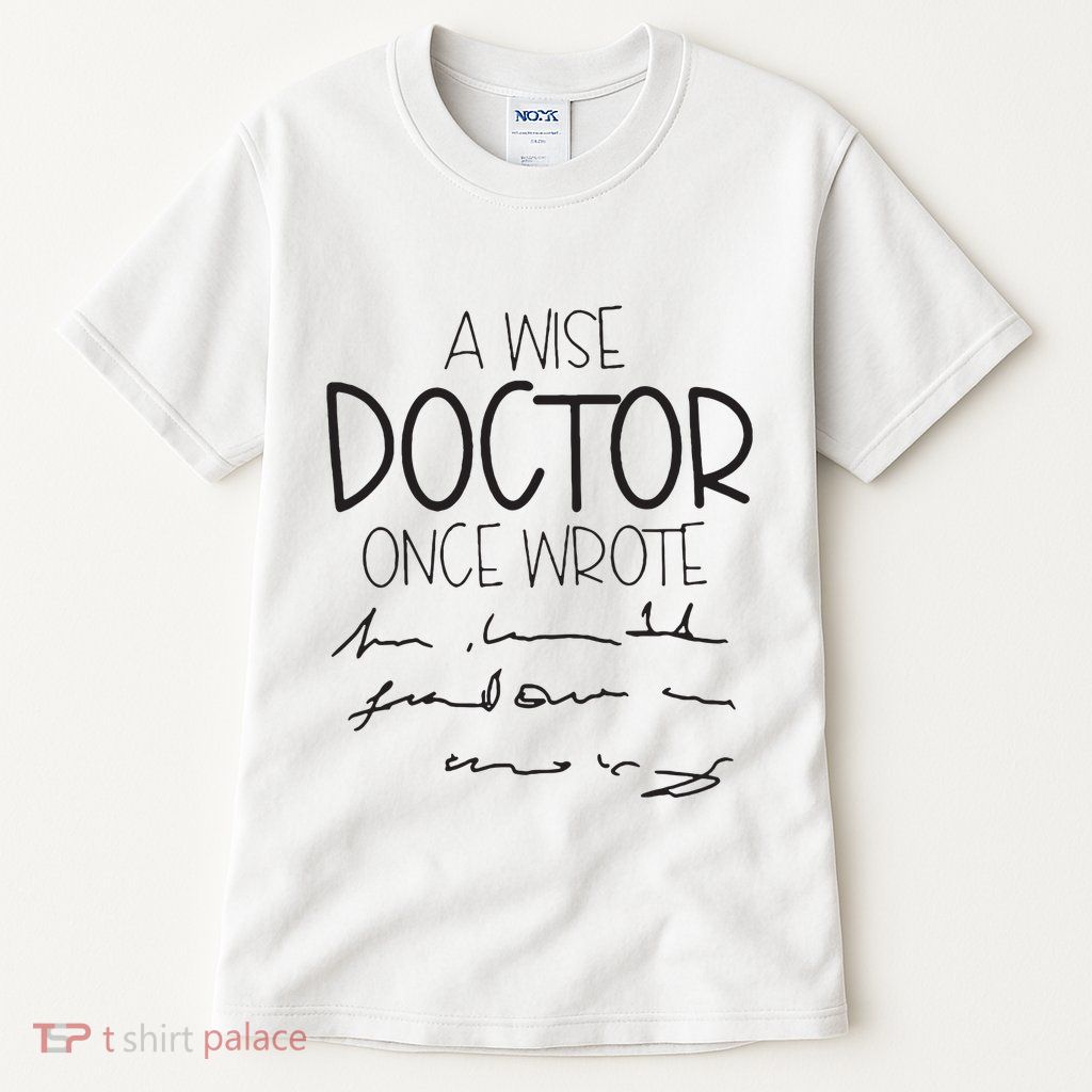 A Wise Doctor Once Wrote Tall T-Shirt