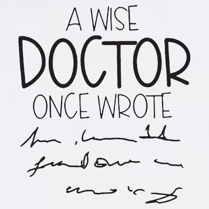 A Wise Doctor Once Wrote Short Acrylic Beanie
