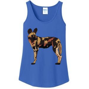 African Wild Dog Hunting Endangered Gift Gift Ladies Essential Tank