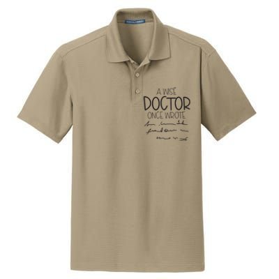 A Wise Doctor Once Wrote Dry Zone Grid Polo