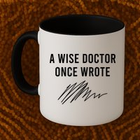 A Wise Doctor Once Wrote Mug