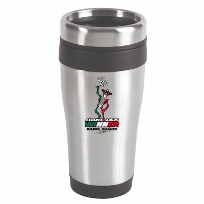 Atlanta Winner Daniel Suarez 16oz Travel Tumbler
