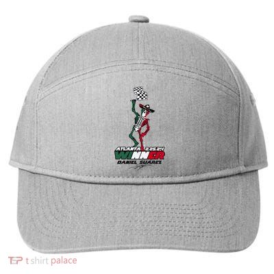 Atlanta Winner Daniel Suarez 7-Panel Snapback Hat