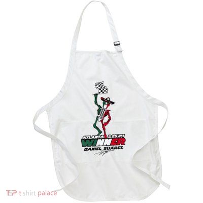 Atlanta Winner Daniel Suarez Full-Length Apron With Pockets