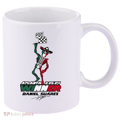 Atlanta Winner Daniel Suarez 11oz C Handle Ceramic Mug