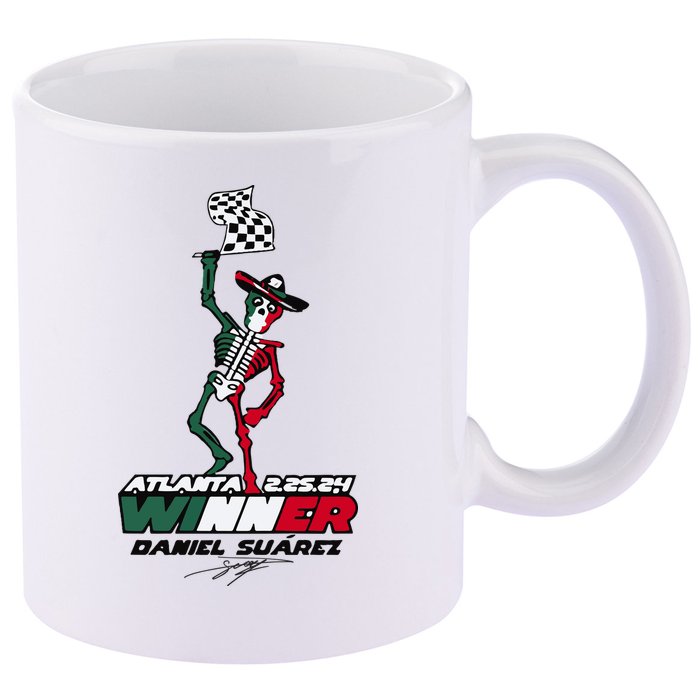 Atlanta Winner Daniel Suarez 11oz C Handle Ceramic Mug