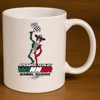 Atlanta Winner Daniel Suarez 11oz C Handle Ceramic Mug
