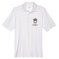 Aquarius Wink Eye Woman Face Wink Eyes Lady Birthday Men's Origin Performance Pique Polo