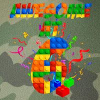 Awesome At 6 Cute Birthday Building Blocks  Legacy Tie Dye Trucker Hat