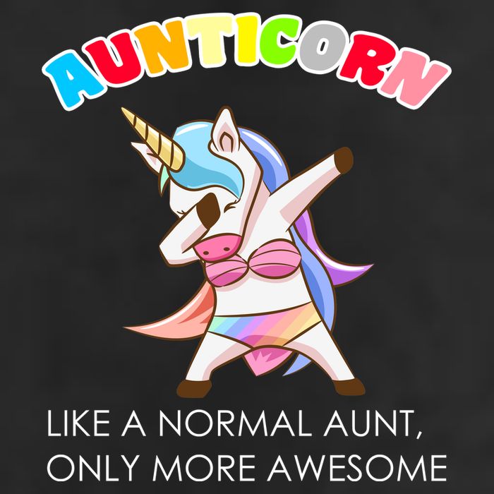 Awesome Aunticorn Like A Normal Aunt Cool Comfort Performance Bucket Hat