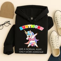 Awesome Aunticorn Like A Normal Aunt Hoodie