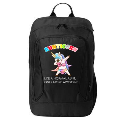 Awesome Aunticorn Like A Normal Aunt City Backpack