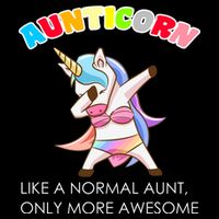Awesome Aunticorn Like A Normal Aunt City Backpack