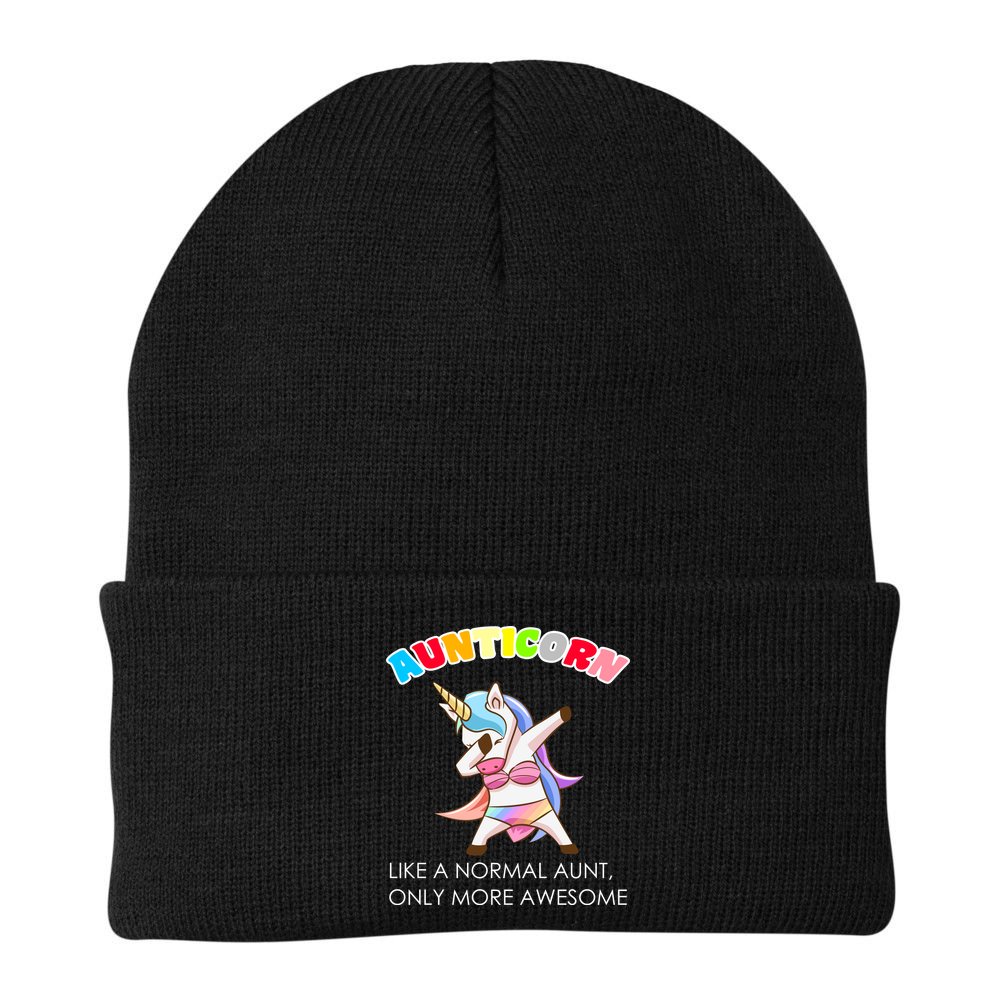 Awesome Aunticorn Like A Normal Aunt Beanie