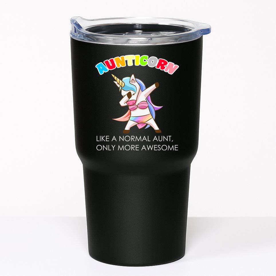 Awesome Aunticorn Like A Normal Aunt Tumbler